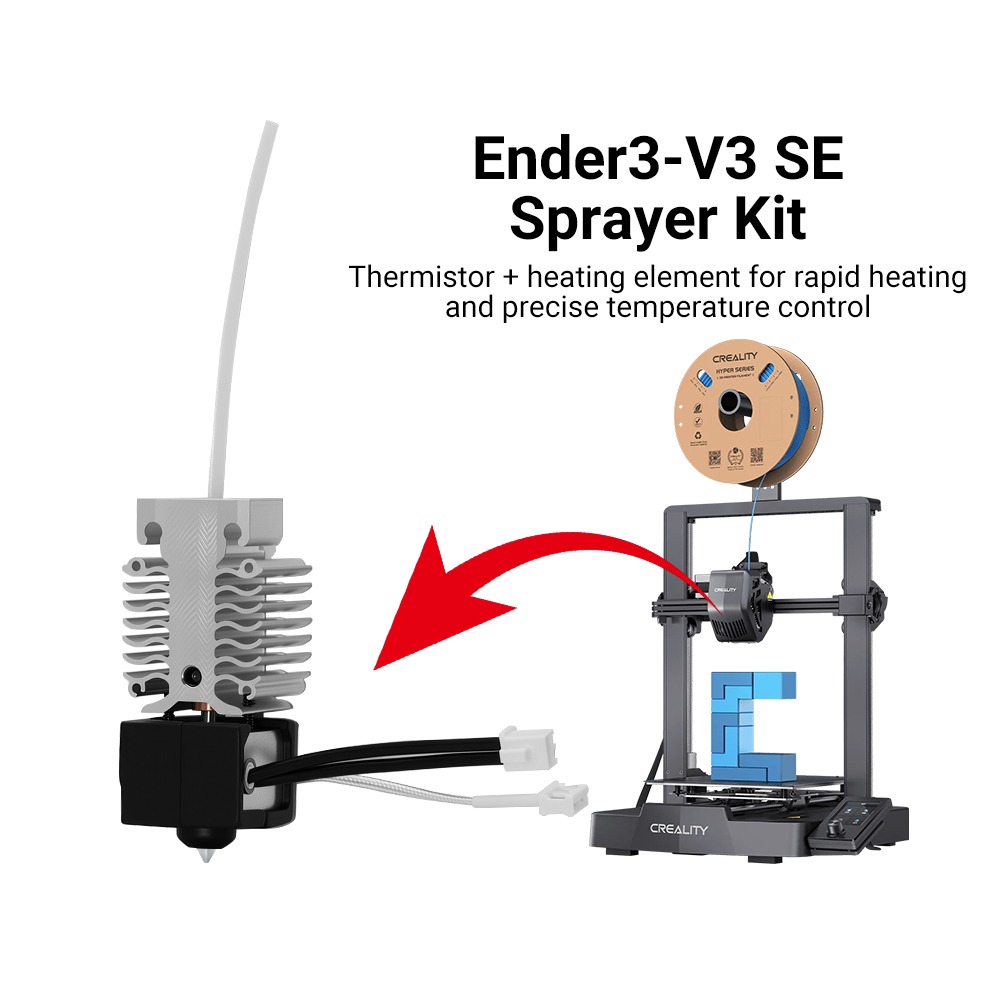 3D Printing Ender - Originele Vervangen Koellichaam Upgrade Hotend Voor