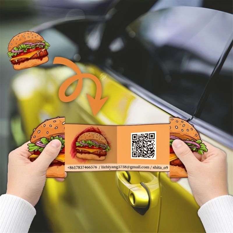 3D Printing Qr Code - Aangepaste 3D Pop-up Visitekaartjes Template Bewerkbare