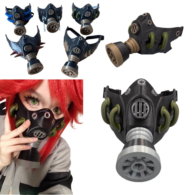3D Printing Mask - Riyo Rudo Tamsy Zanka Enjin Guita