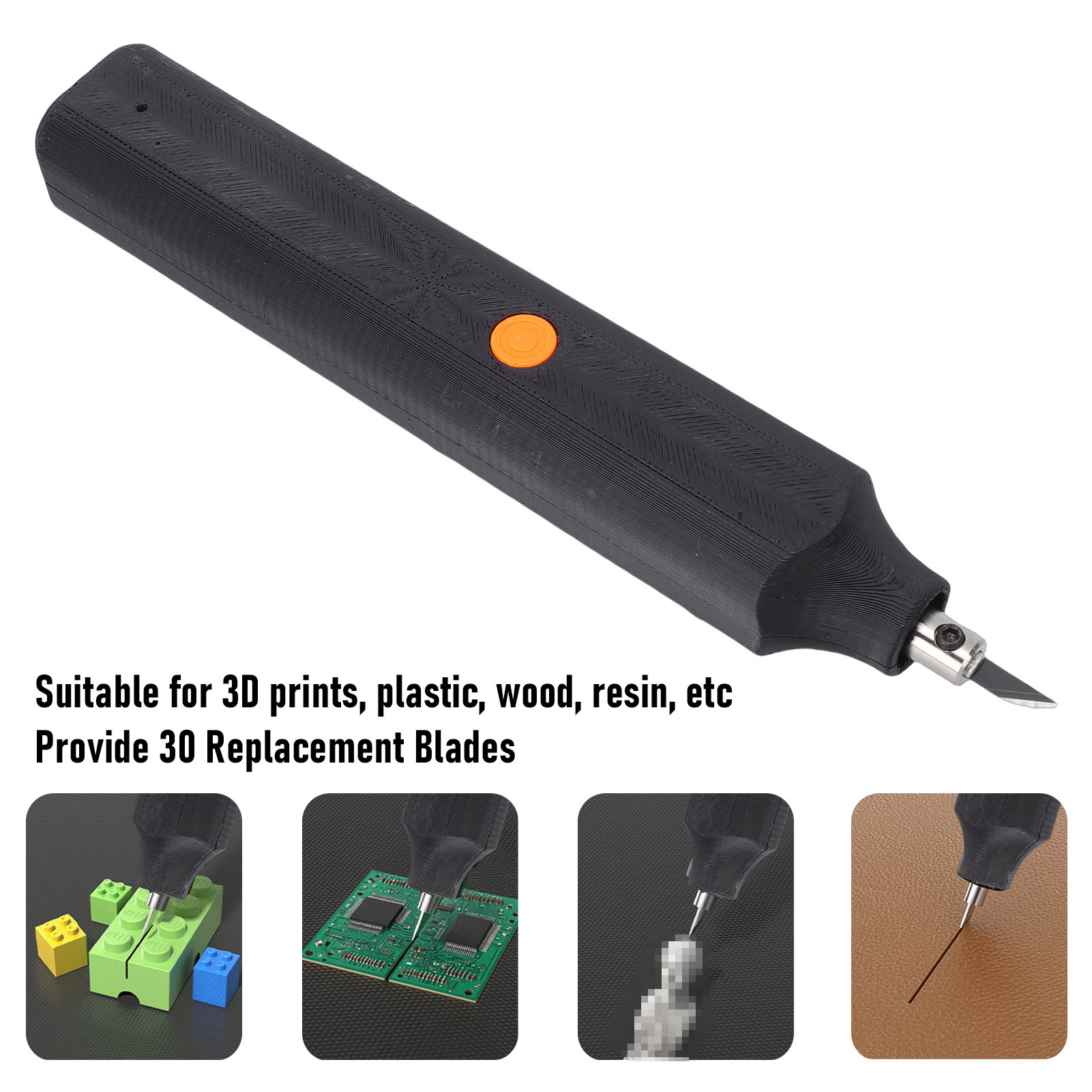 3D Printing Plastic - 40kHz Ultrasone Cutter met 30 Vervangende