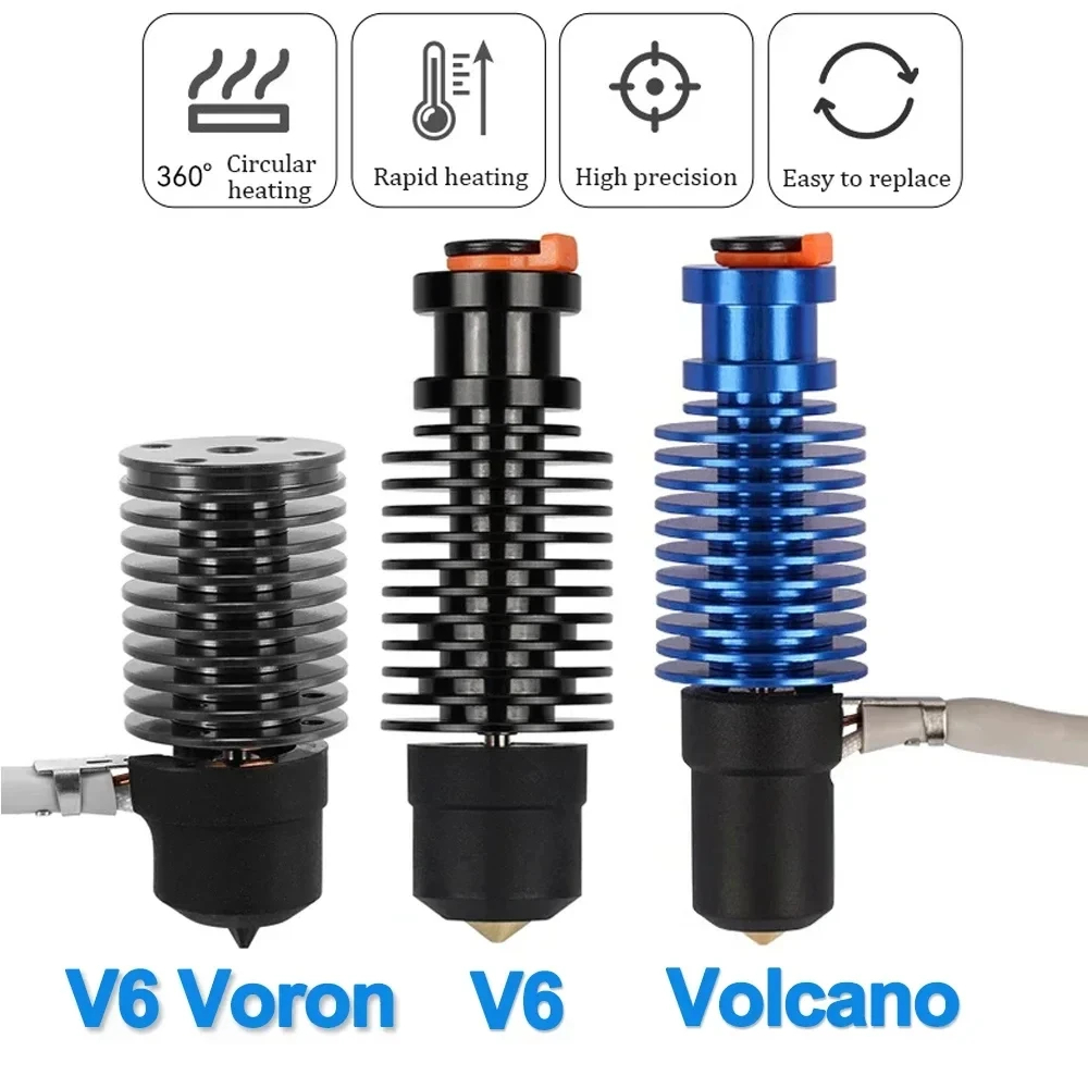 3D Printing Ender - Vulkaan Hotend E3D V6 24 V