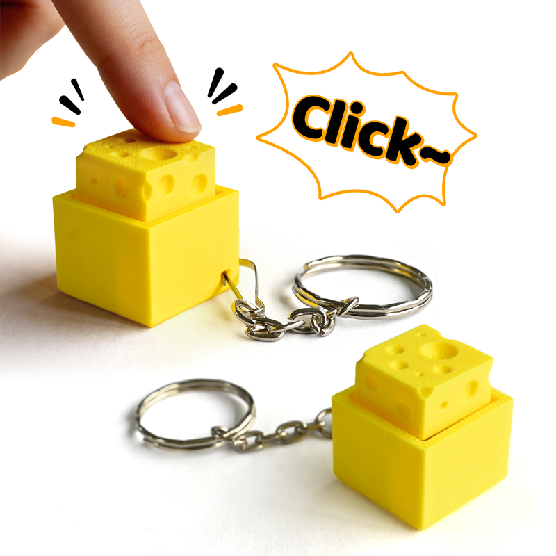 3D Geprinte Cheesy Key Fidget  - 3D Printing Gundam recensie en prijs
