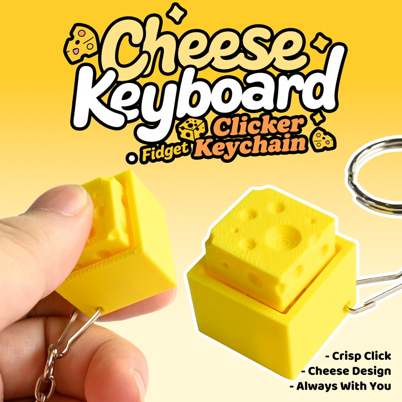 3D Geprinte Cheesy Key Fidget  - 3D Printing Gundam recensie en prijs
