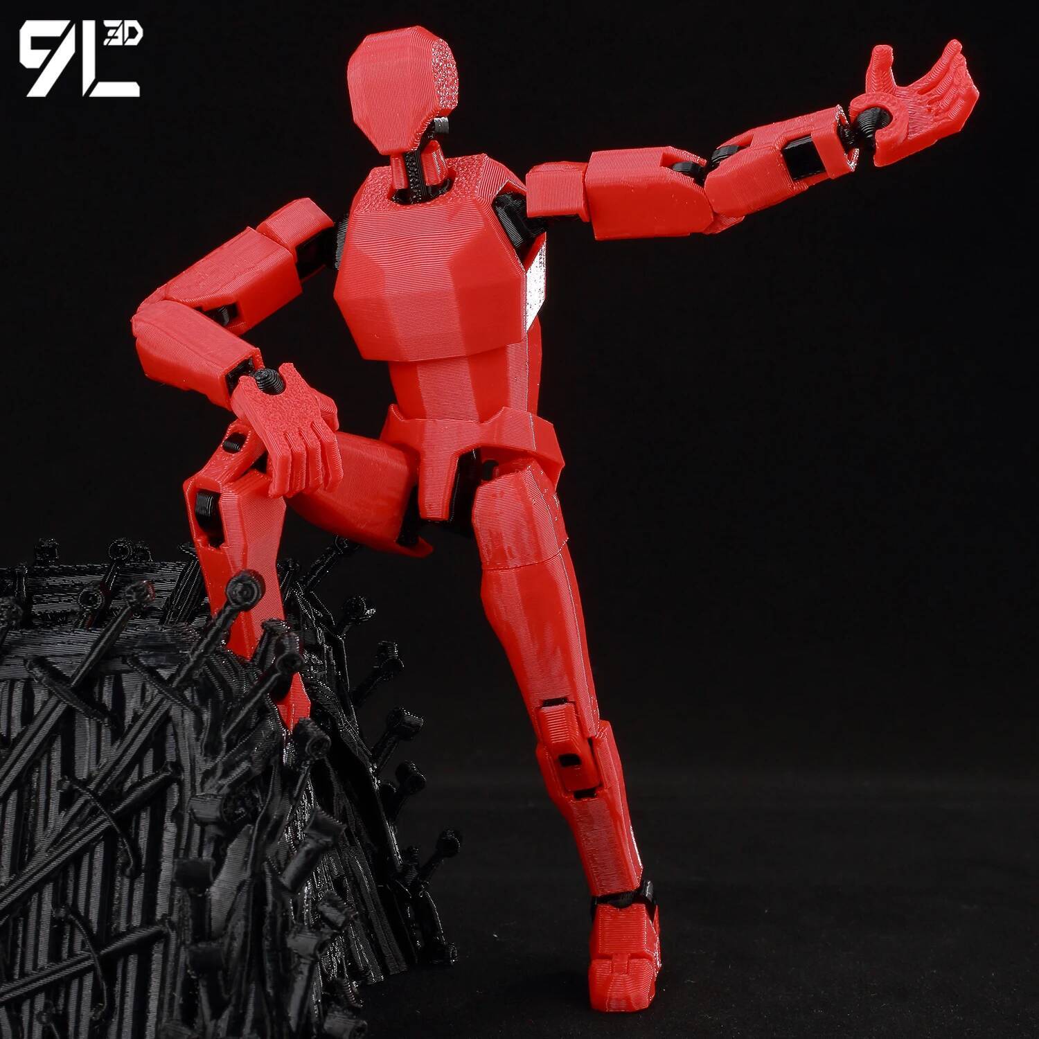 9L3D Gedrukt Dummy13 Lucky13 T - 3D Printing Gundam recensie en prijs