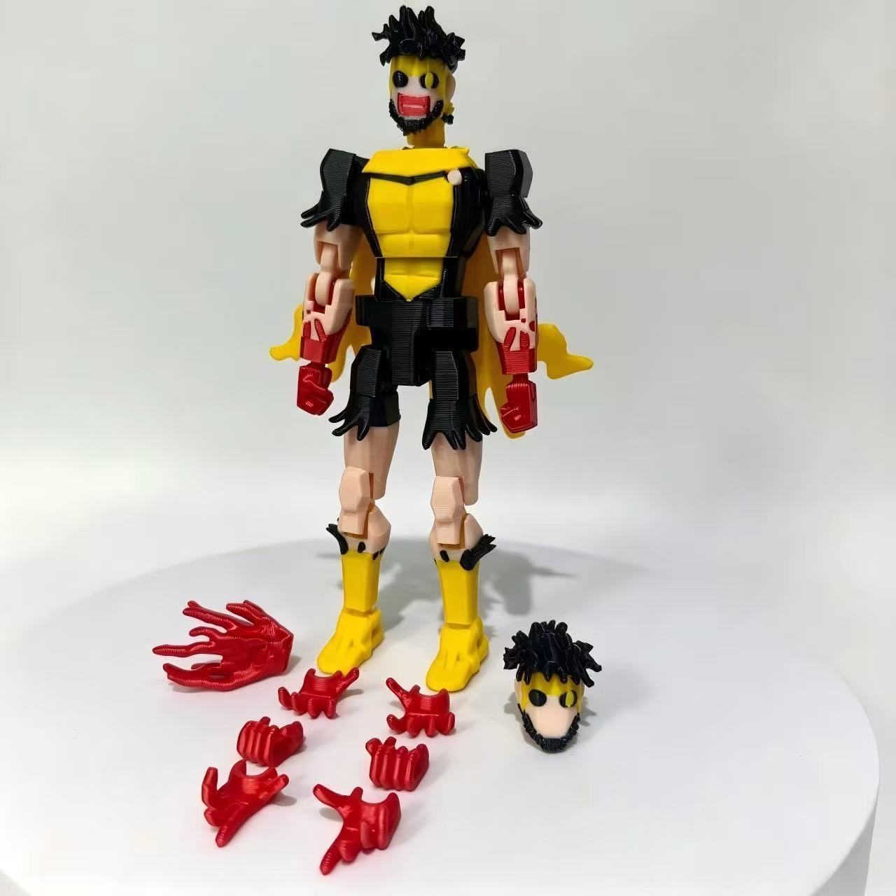 3D-geprint multi-articulerend  - 3D Printing Gundam recensie en prijs