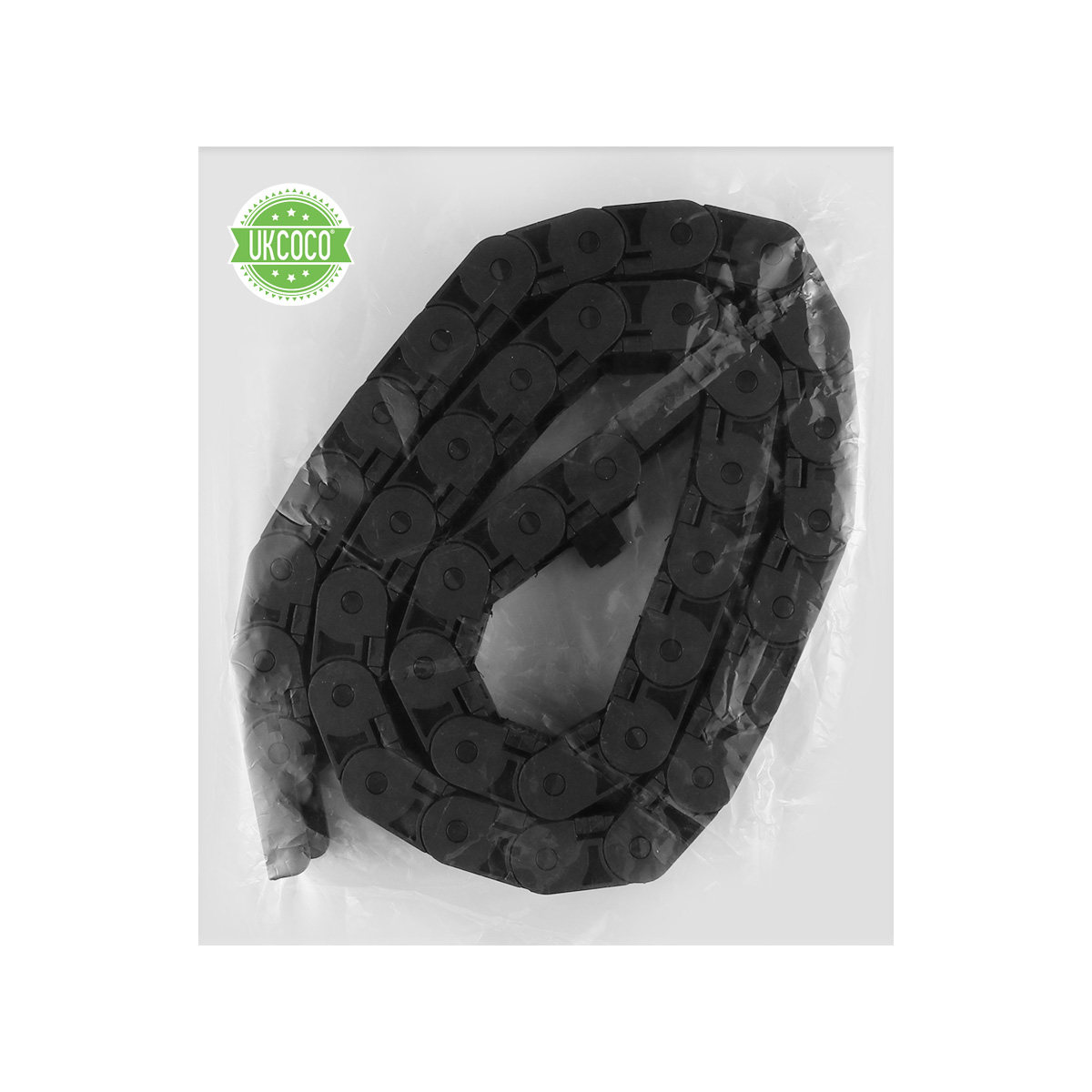 1M Zwarte Plastic Kabeldragerk - 3D Printing Plastic recensie en prijs