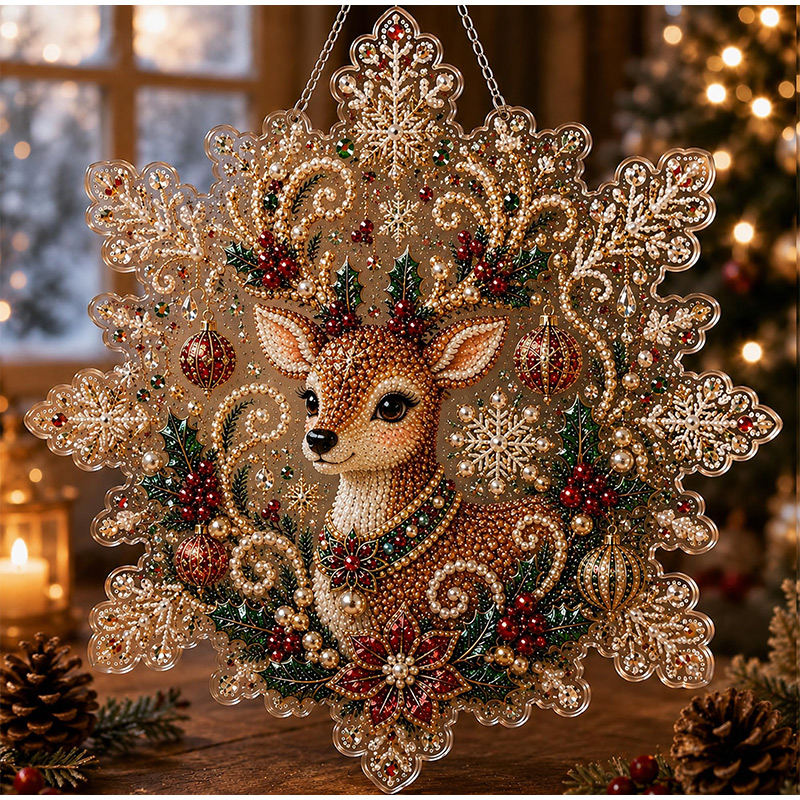 DIY Kerst Parel Diamant Schild - 3D Printing Plastic recensie en prijs