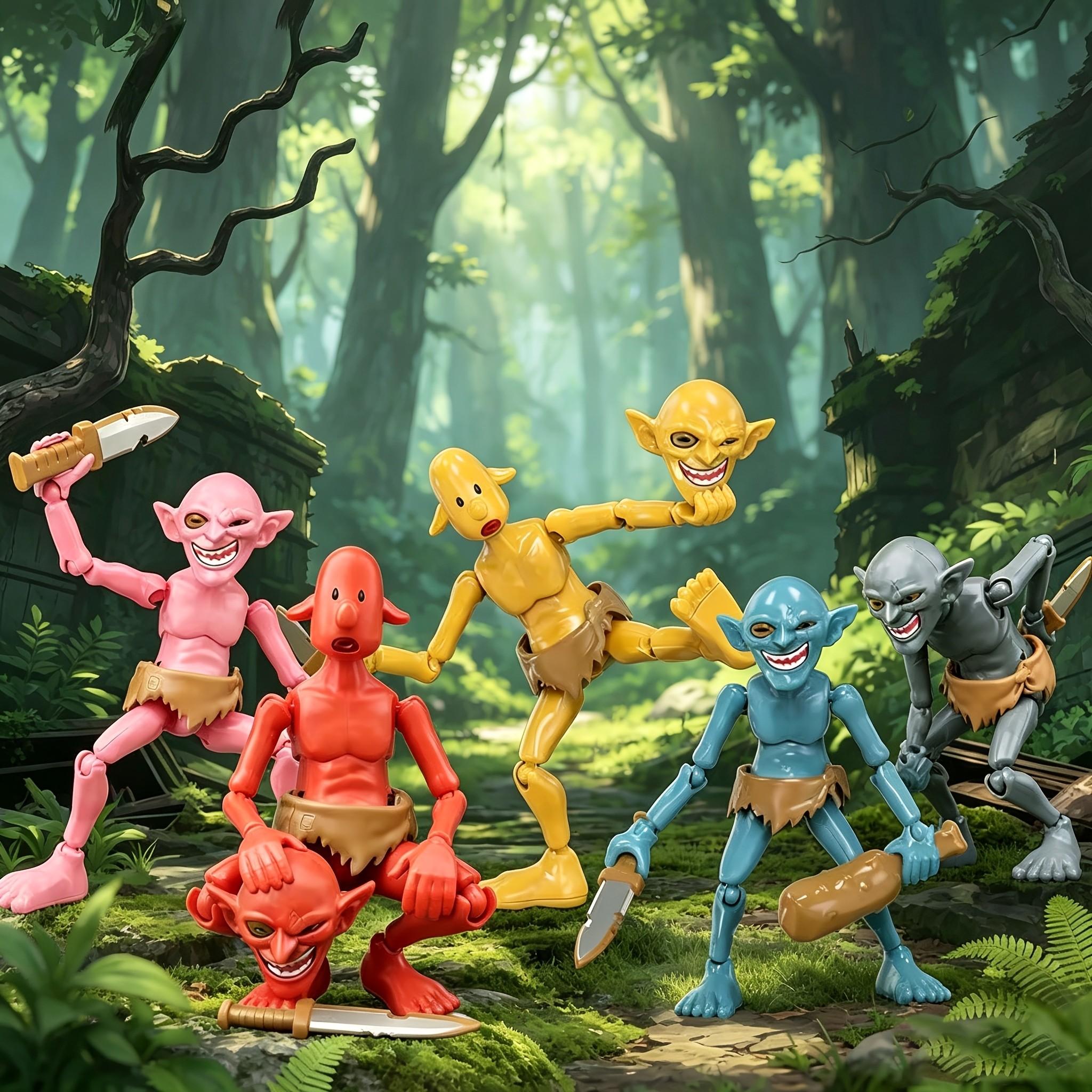 3D-geprint Goblin multi-articu - 3D Printing Lego Bricks recensie en prijs