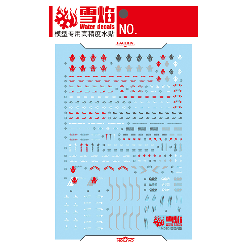 Model Decals Waterglijbaan Dec - 3D Printing Gundam recensie en prijs