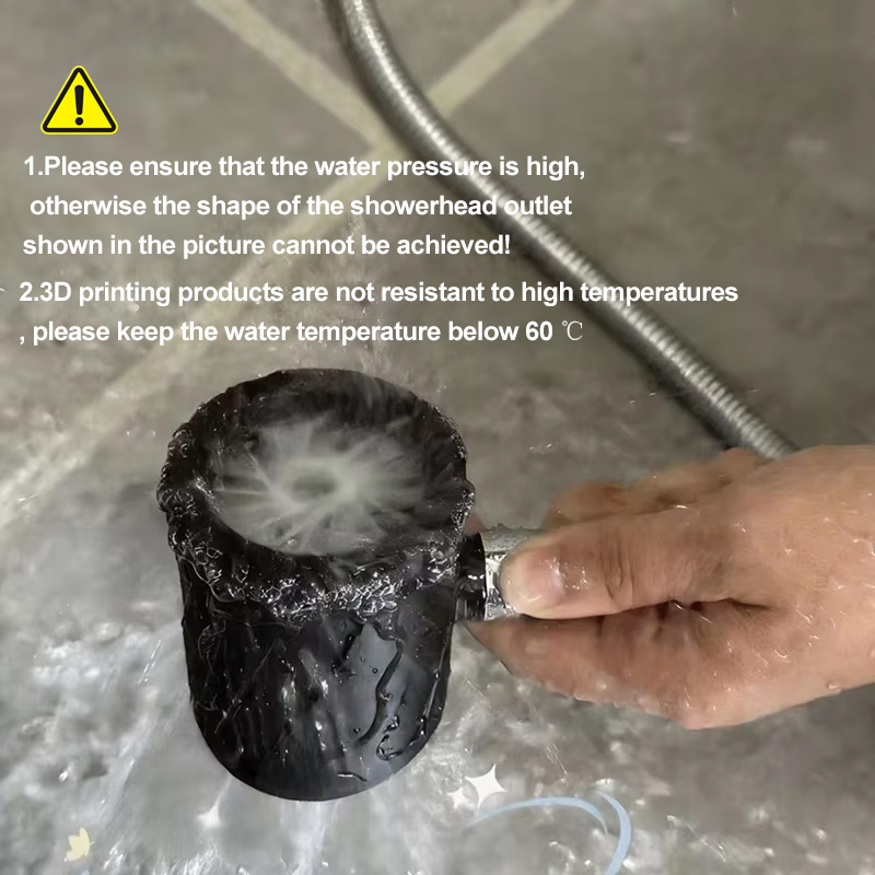Handdouche met hoge druk, spir - 3D Printing Plastic recensie en prijs