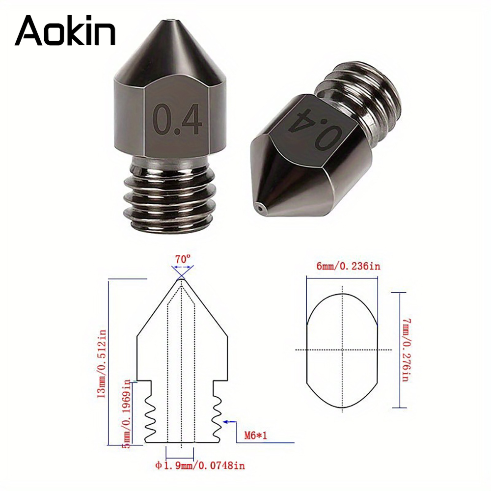 1/5/10PCS MK8 Nozzle Upgrade G - 3D Printing Ender recensie en prijs