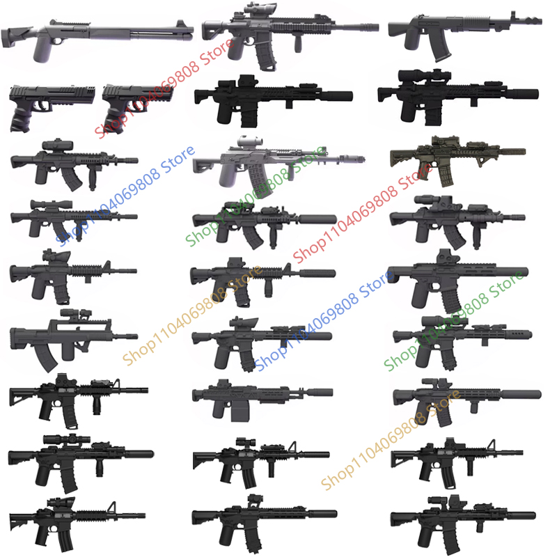 Militaire Soldaten Figuren Pis - 3D Printing Lego Bricks recensie en prijs