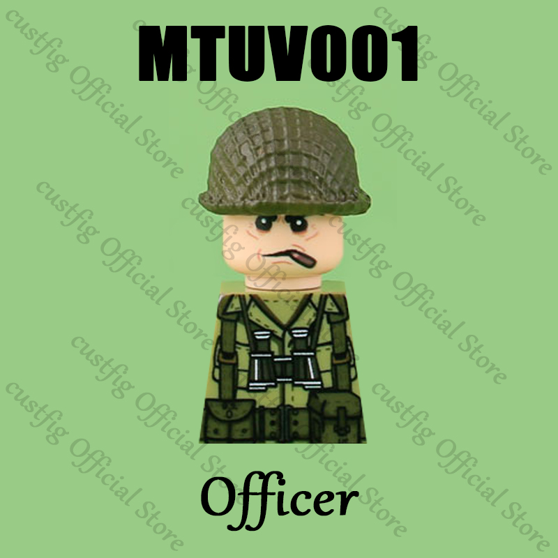 WW2 Soldaat Figuren Wapen 3D U - 3D Printing Lego Bricks recensie en prijs