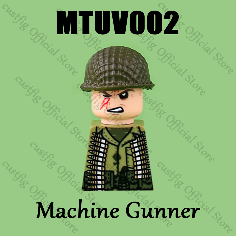 WW2 Soldaat Figuren Wapen 3D U - 3D Printing Lego Bricks recensie en prijs