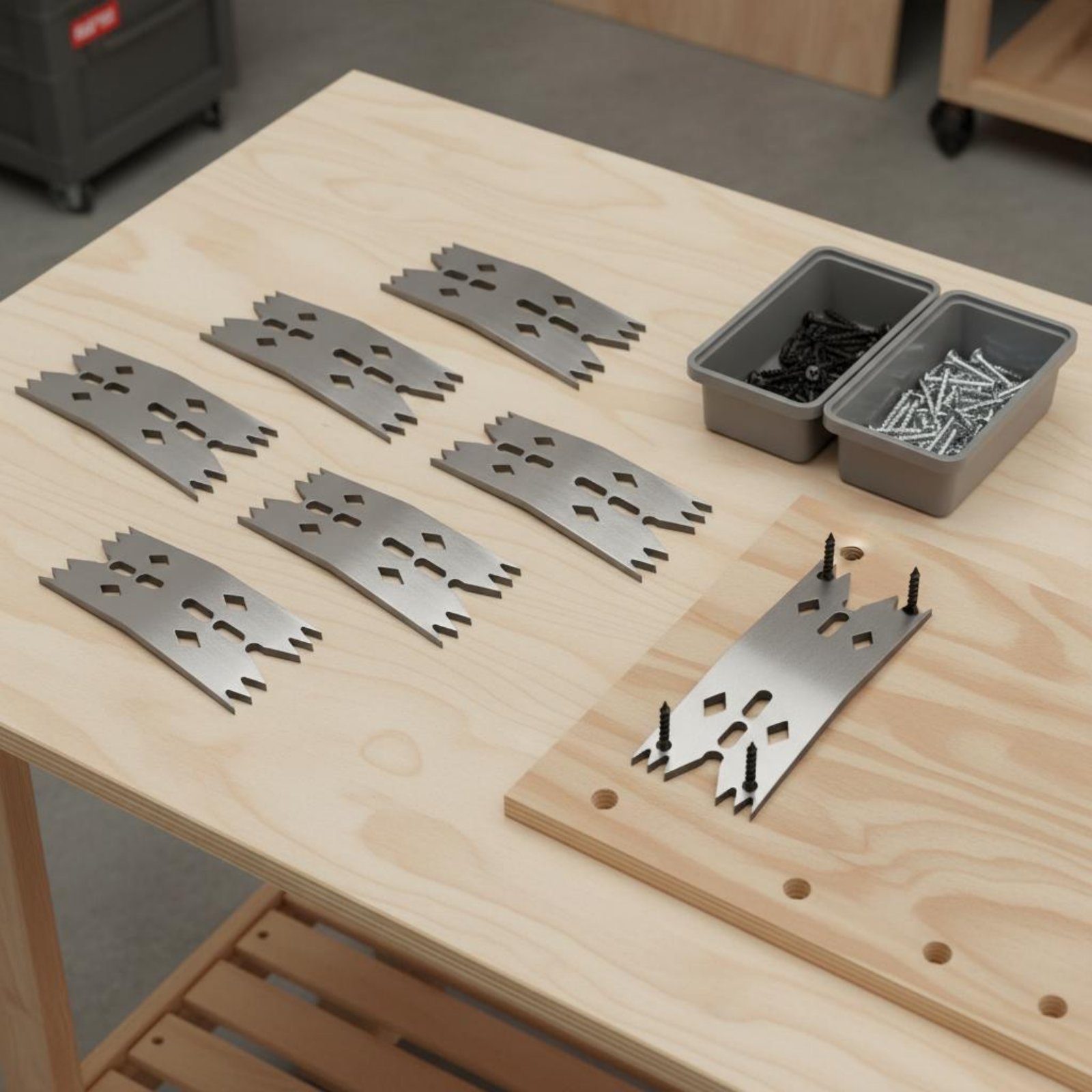 6 stuks CNC-houdklemmen, duurz - Build Plate recensie en prijs