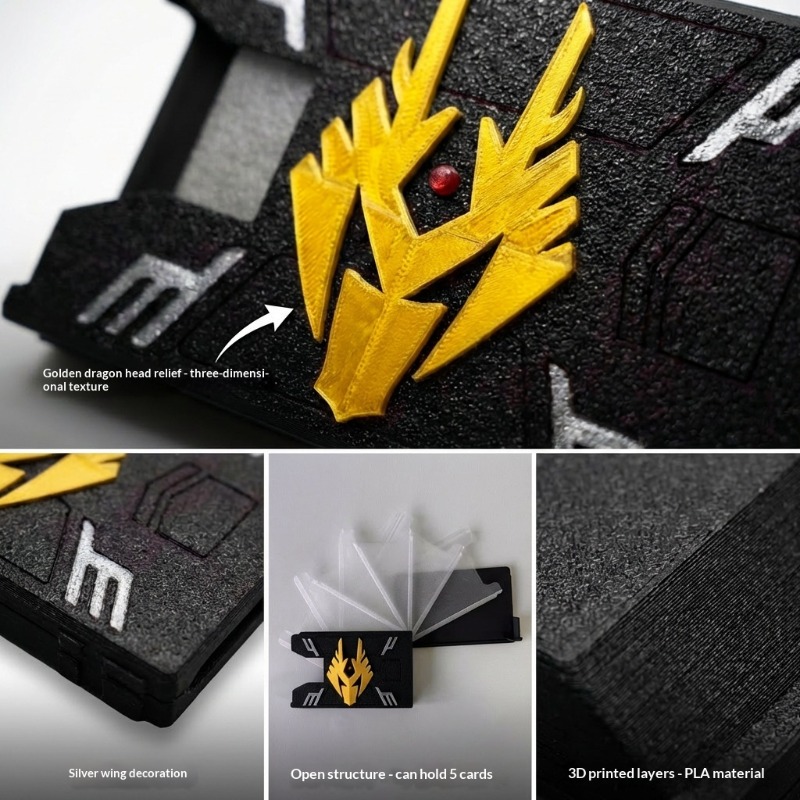 Kamen Rider Ryuki 3D-geprinte  - 3D Printing Gundam recensie en prijs