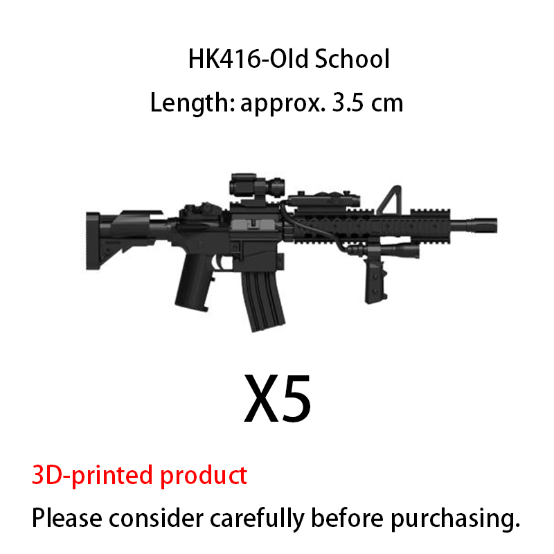 Militaire 3D-Gedrukte Pistool  - 3D Printing Lego Bricks recensie en prijs