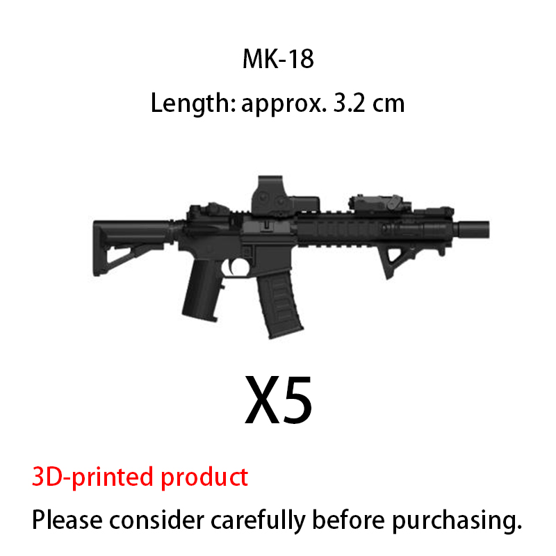 Militaire 3D-Gedrukte Pistool  - 3D Printing Lego Bricks recensie en prijs