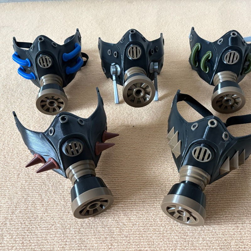 Riyo Rudo Tamsy Zanka Enjin Gu - 3D Printing Mask recensie en prijs