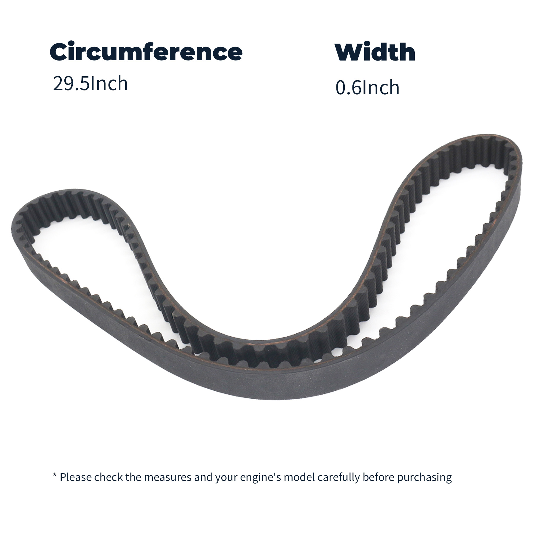 18-15130 Distributieriem Past  - Timing Belt recensie en prijs