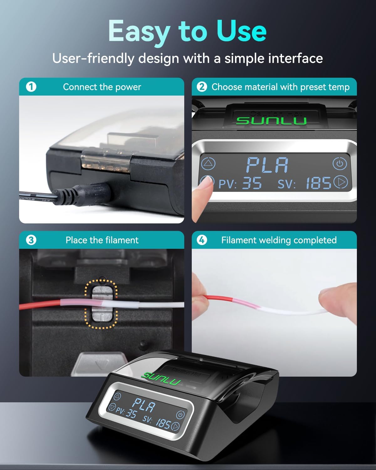 SUNLU FC01 Filamentconnector S - 3D Printing Waste recensie en prijs