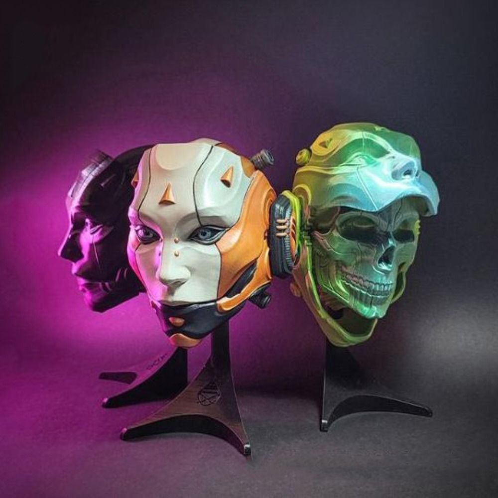 Op maat gemaakte 3D-geprinte m - 3D Printing Mask recensie en prijs