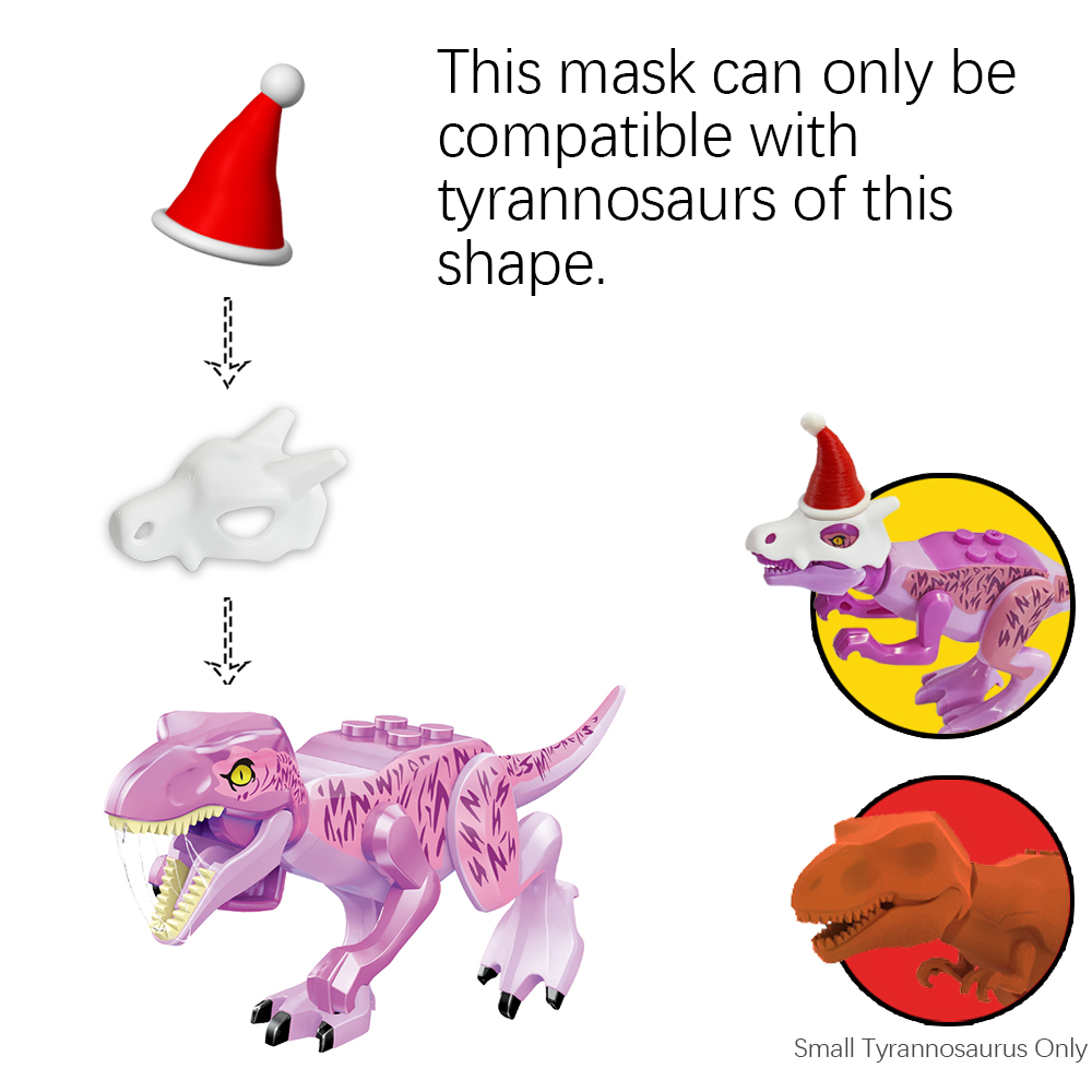 Jurassic Dinosaurussen Schedel - 3D Printing Lego Bricks recensie en prijs